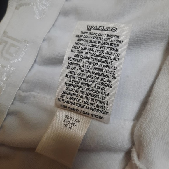 Victoria Secret Pink W/R/B Perfect Full Zip Hoodie Jacket matching joggers Med - Picture 9 of 9